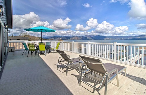 Lakeport Casa | Spacious Lakeport Home w/ Dock & Mtn Views!