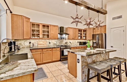 Rio Crossing Villa | Spacious Oasis w/Private Heated Pool, Spa, Arcade Gameroom,near Cardinal stadium