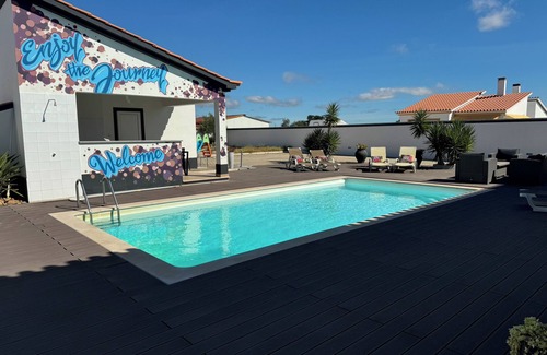 Salvaterra de Magos Villa | Villa espaciosa, tranquila y encantadora con piscina privada y cerca de Lisboa