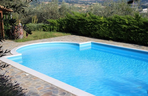 Gualdo Cattaneo Apartamento | Piso se "Spoleto" en la Villa di Castello, al centro de un olivar secular...