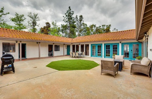 Temecula Casa | Sprawling California Ranch House with Courtyard!