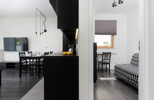 Nowy Port Apartamento | Starowiejska 56 Gdańsk | Modern Apartment with Parking & Balconies | Functional