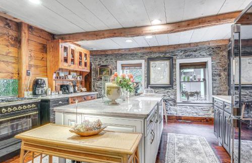 Finesville Casa | Steps to Delaware Canal Enchanting Stone Cottage!