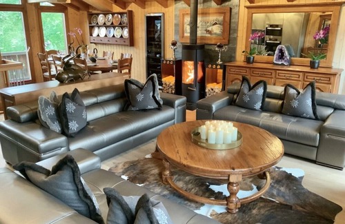 Saas-Fee Chalet De Esquí | Stirling Luxury Chalet Sauna Outdoor Hot Tub 4BR Glacier Views Spa & Ski