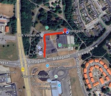 Struer Apartamento | Struer Festcenter - Vest Bowl lejlighed 2 Bredgade 62 A