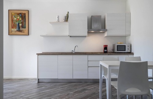 Dro Apartamento | Apartamento estudio 'Monte Brento Gaggiolo' con vistas a la montaña y jardín privado