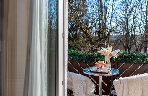 Bad Duerrheim Apartamento | Apartamento estudio 'Nr 6' con terraza compartida, jardín compartido y Wi-Fi