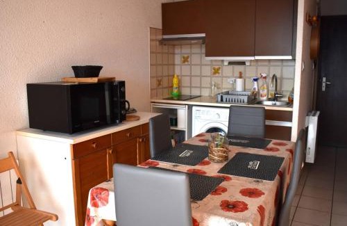 Font-Romeu-Odeillo-Via Apartamento | Studio Cabine Centre-Ville avec Box Voiture et WiFi - FR-1-580-86