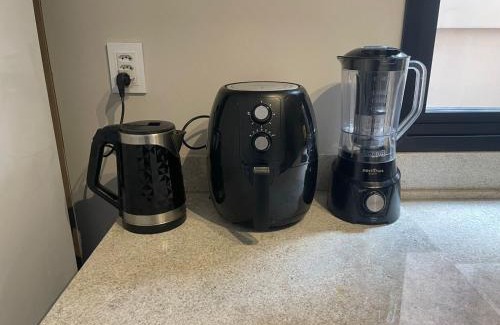 Bage Apartamento | Studio Central Todo Planejado com Ar Condicionado