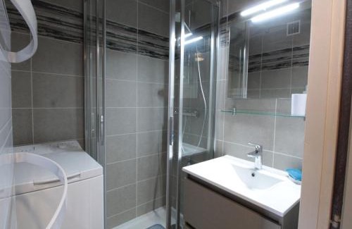 Les Carroz-d'Araches Apartamento | Studio chaleureux 4 pers, centre village, proche pistes et commerces, balcon sud-ouest - FR-1-572-105