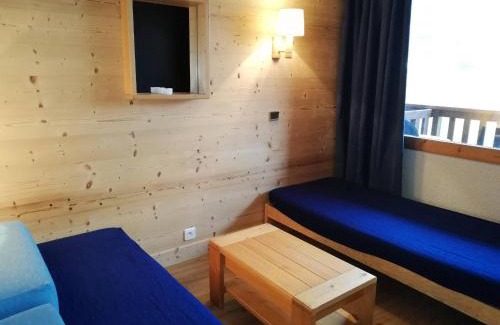 Les Avanchers-Valmorel Apartamento | Studio divisible proche pistes, ESF et télécabines, animaux acceptés - FR-1-356-284