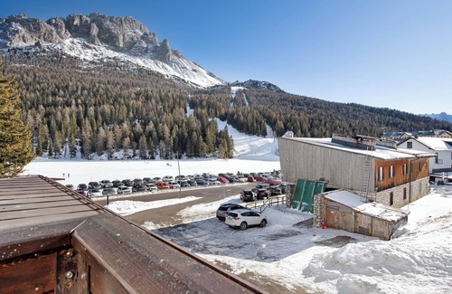 Misurina Apartamento | Estudio 'Dolomiti E Misurina My Dreams' con vistas al lago y balcón