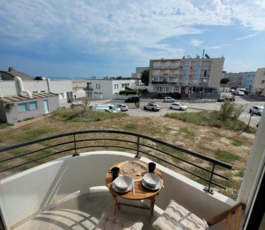 Malo-les-Bains Apartamento | Studio L'îlot bleu Vue mer