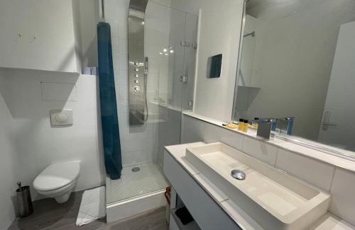 6th Arrondissement Apartamento | Studio moderne et lumineux, proche Tete d Or, Lyon