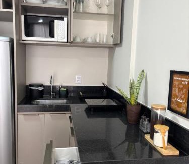 Duque de Caxias Apartamento | Studio novo, confortável, minutos do shopping Estação
