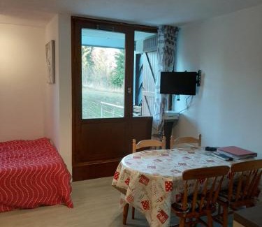 Les Rousses Apartamento | Studio rénové, calme avec Terrasse S-O, prestations de qualité - Résidence Les Adraits