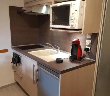 Les Rousses Apartamento | Studio rénové, calme avec Terrasse S-O, prestations de qualité - Résidence Les Adraits