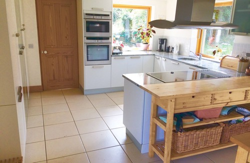 New Quay Casa | Impresionante cabaña familiar con jardín justo en el paseo marítimo