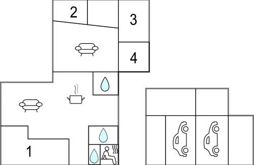 Hornbaek Casa | Stunning Home In Hornbæk With Kitchen