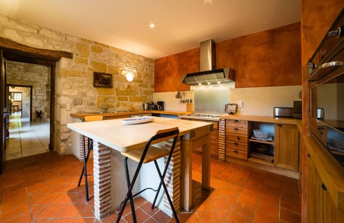 Saint-Julien-de-Lampon Casa | Impresionante mansión con piscina privada climatizada y cancha de tenis en el río Dordoña