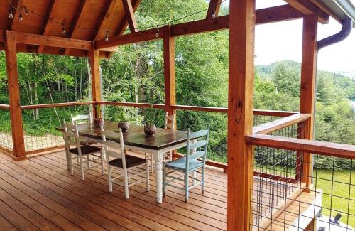 Cullowhee Casa | Stunning Modern Rustic Lake Retreat PRVT BOAT SLIP