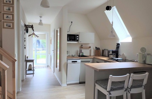 Bad Arolsen Casa | Preciosa casa de vacaciones privada para 6 personas con WIFI, TV y terraza