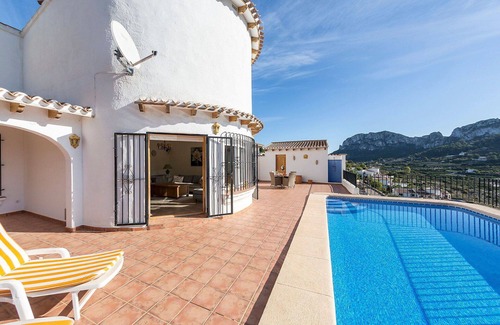 Rafol de Almunia Villa | Preciosa casa de vacaciones privada para 7 personas con A/C, WIFI, piscina privada, TV y terraza