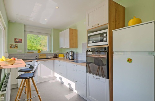 Cotes d'Armor Casa | Estupenda casa de vacaciones privada para 6 personas con WIFI, TV y terraza