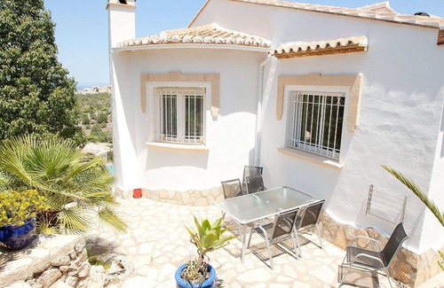 Rafol de Almunia Villa | Casa de vacaciones privada con piscina privada, WIFI, A/C, TV, patio, vista panorámica