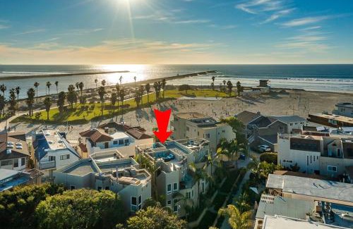 South Mission Beach Casa | Stunning South Mission Home with Private Rooftop & Ocean Views!