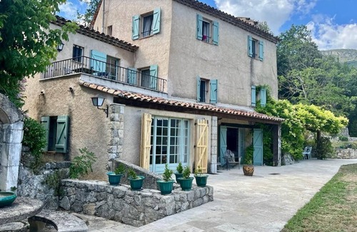 Bargemon Casa | Stunning views & grounds, tennis, large heated pool, boules, olives, dream house