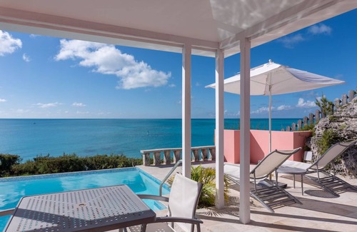 Somerset Village Villa | Stylish Cottage with Private Pool & Ocean View!