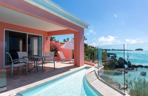 Somerset Village Villa | Stylish Cottage with Private Pool & Ocean View!