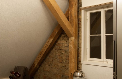 Fulda Apartamento | Elegante acogedora suite a dos aguas en la antigua panadería en Fulda