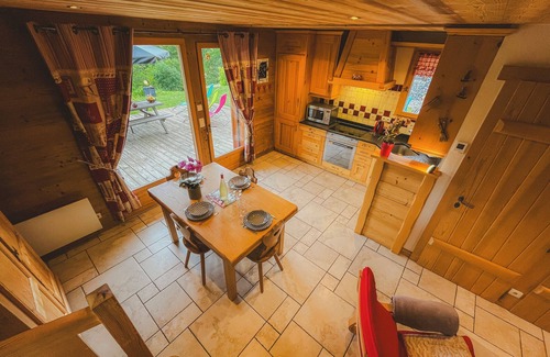Manigod Chalet De Esquí | Sublime chalet de 3 estrellas en Saboya "Le grenier de Chalmont"