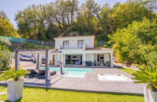 Gattieres Casa | SUITE 20m2 DANS VILLA PISCINE JACUZZI