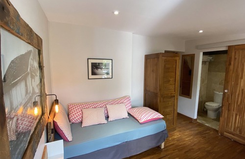 St Gilles-les-Bains Cabina | BALI SUITE: Villa T2 encantadora con jardín privado cercano a la laguna baños salinos
