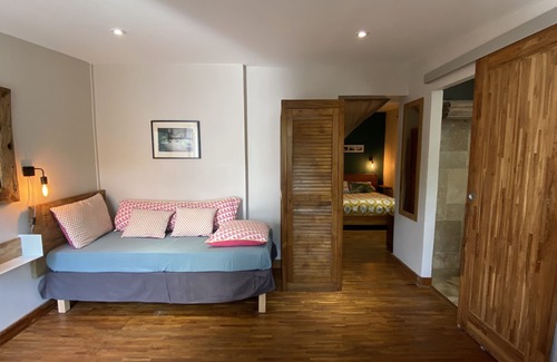 St Gilles-les-Bains Cabina | BALI SUITE: Villa T2 encantadora con jardín privado cercano a la laguna baños salinos