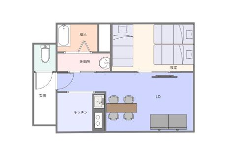 Shiroishi Apartamento | Sun Court Nango-dori サンコート南郷通 1003