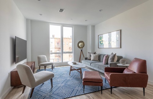 Hoboken Apartamento | Sun-drenched 3BR Loft With Outdoor Space Near NYC