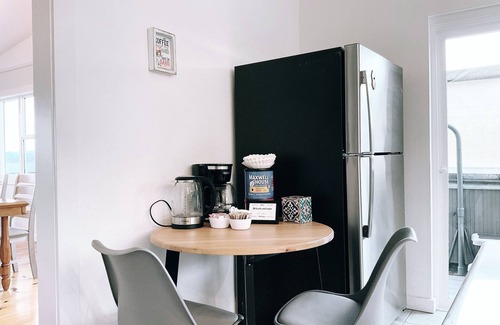 Camano Island Casa | Sunrise Camano View Retreat: HotTub, Grill, Games, Pet & Family-Friendly!