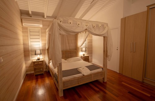 Malendure Cabina | Lodge privado con jacuzzi, impresionantes vistas de los islotes Pigeon