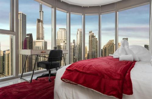 Downtown Dubai Apartamento | Super High Infinity Pool and amazing Burj Khalifa View 3 Bedroom apartment in Paramount Hotel Midtown