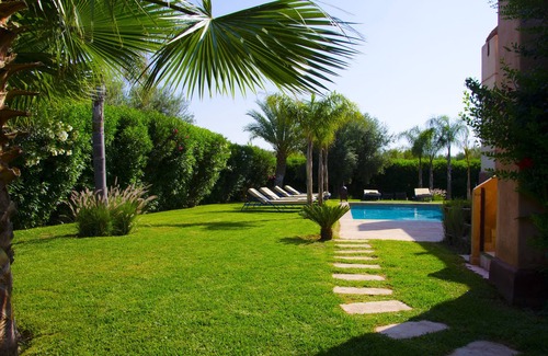 Oulad Hassoune Villa | Hermosa villa para 6 personas, gran jardín y piscina privada de 8x4m sin vecinos, Marrakech