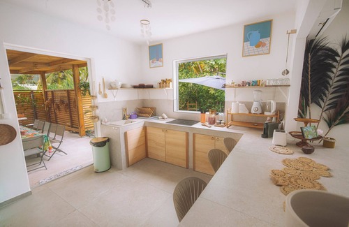 St Gilles-les-Bains Casa | Superb Villa Aloues't - Private Pool - 50m from l'Ermitage Beach - 12 pers