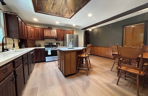 Camptown Casa | Surrounded by nature, The Lodge, family friendly home for creating memories!