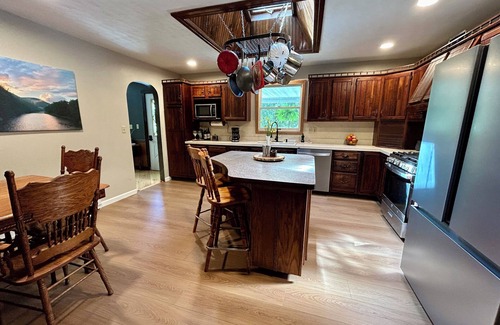 Camptown Casa | Surrounded by nature, The Lodge, family friendly home for creating memories!