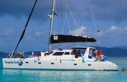 Marigot Alquiler De Eote | SXM Turquoise Turtle Catamaran