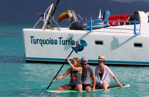 Marigot Alquiler De Eote | SXM Turquoise Turtle Catamaran