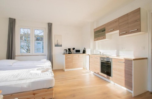Krefeld Apartamento | T&K Apartments - Studio Apartments - 22 min MESSE DUS & Airport DUS